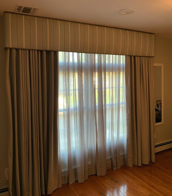 See-through curtains